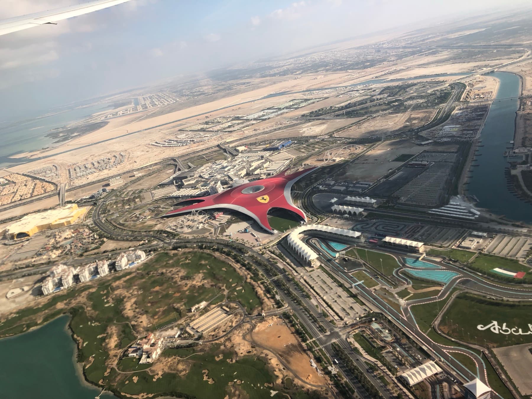 Ferrari World Abu Dhabi on Yas Island