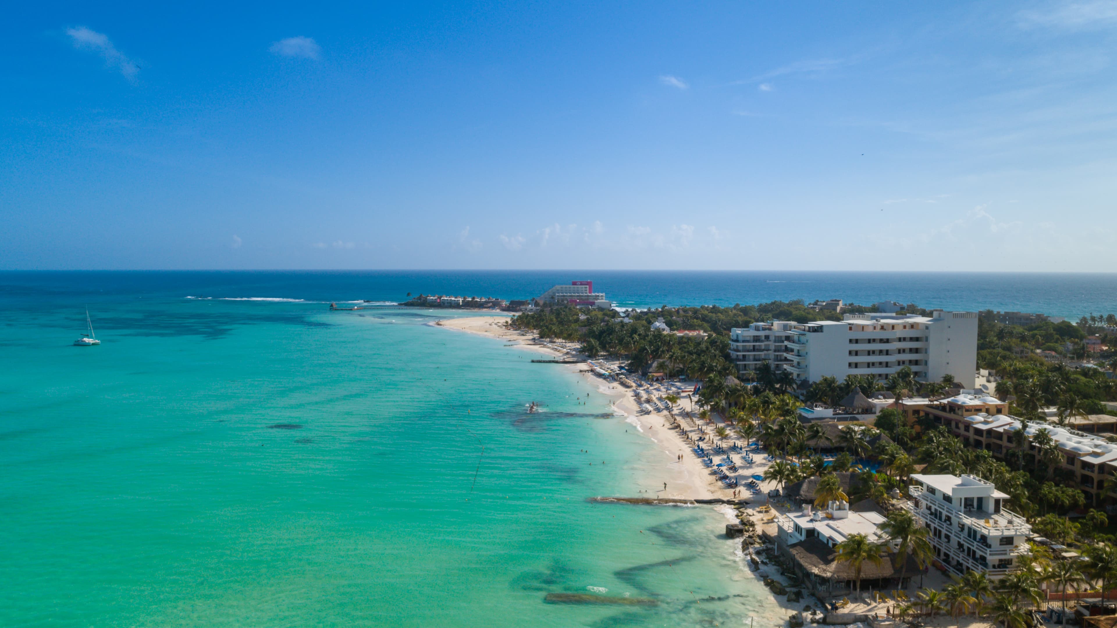 Playa Norte on Isla Mujeres near Cancun