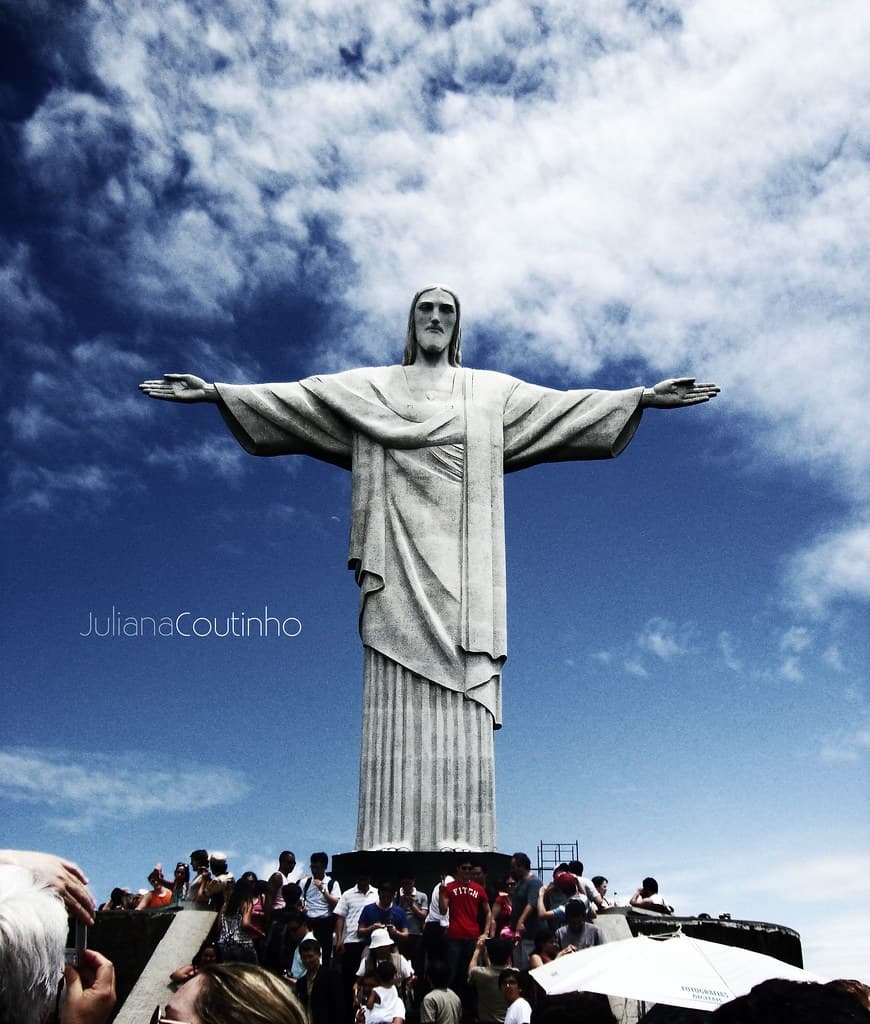 Christ the Redeemer statue on Corcovado in Rio de Janeiro