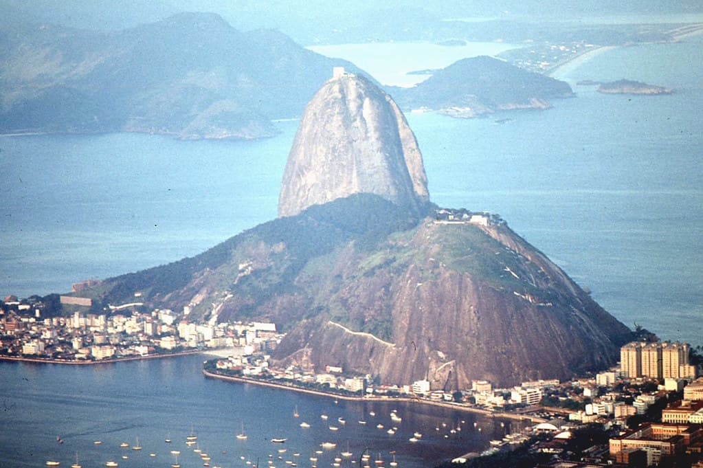 Sugarloaf Mountain and Guanabara Bay in Rio de Janeiro