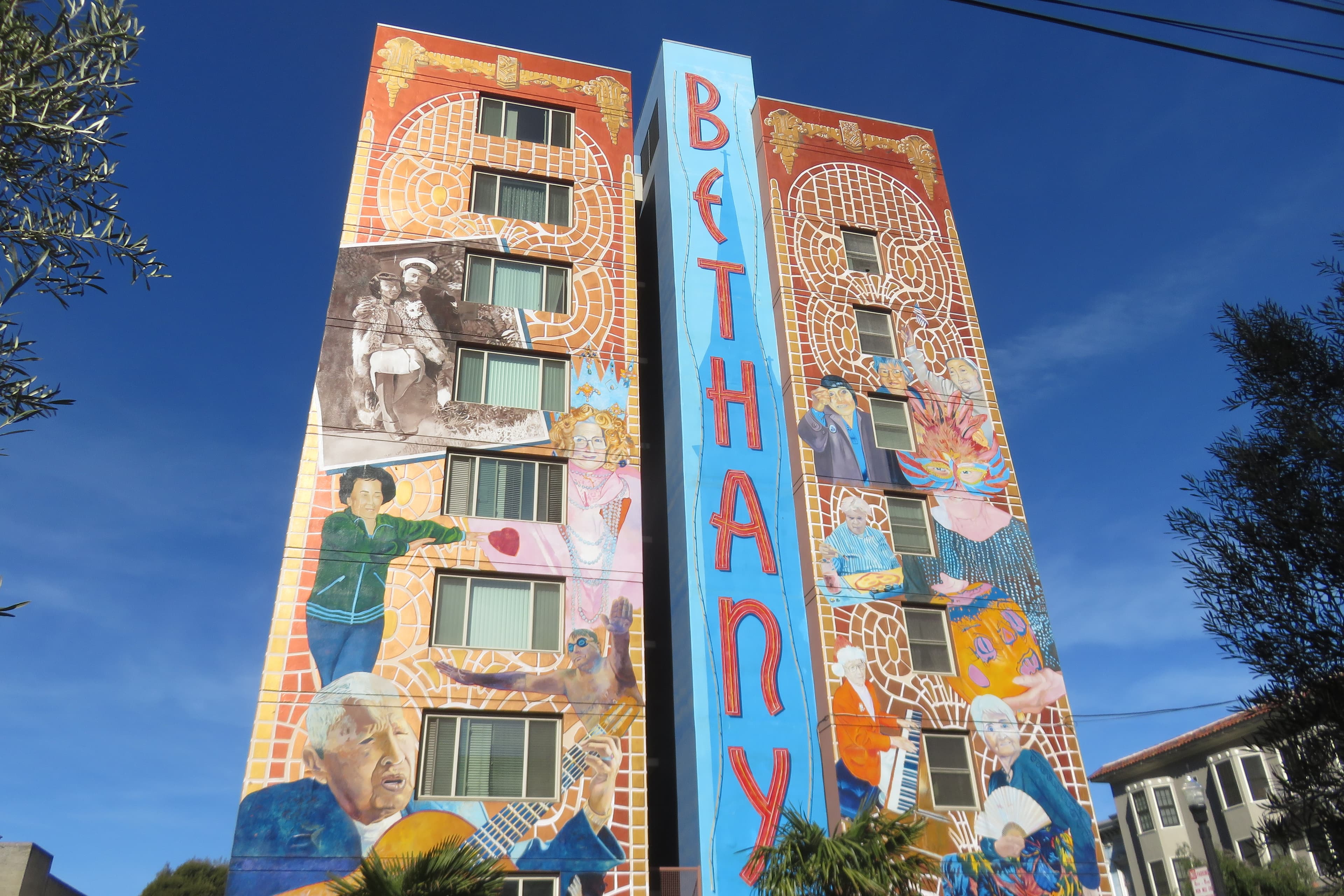 A Mission District mural in San Francisco